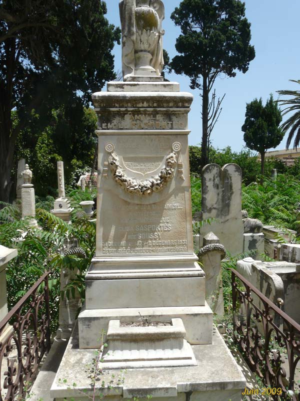 Stèle de SOUSSY Elisa